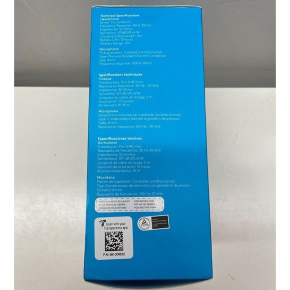 Logitech G533 Wireless DTS 7.1 Surround Gaming Headset - Picture 5 of 9